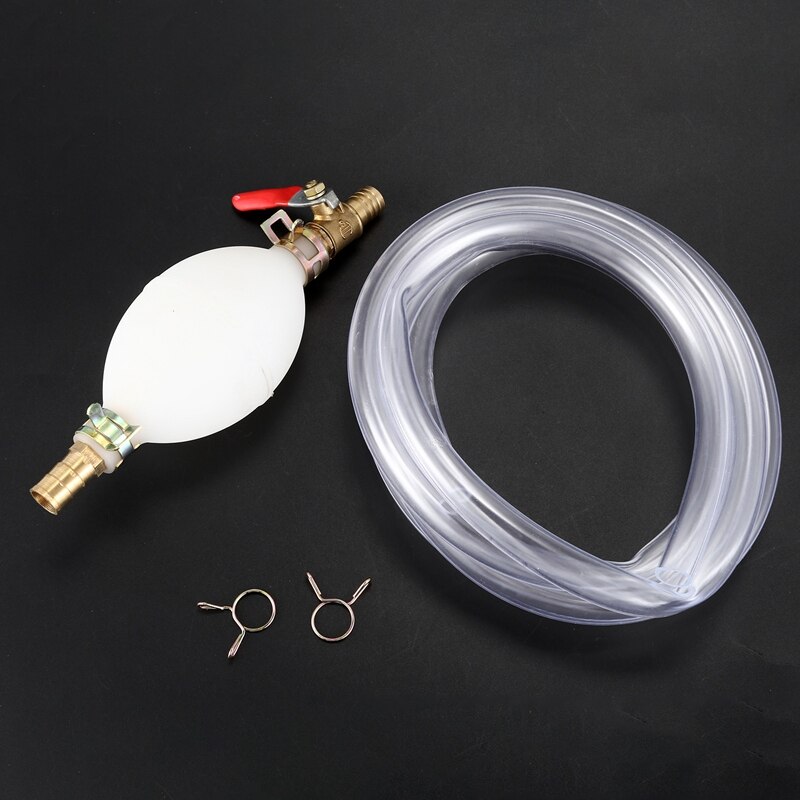 Draagbare, veelgebruikte handbrandstofpomp, benzine sifon slang, gasolie water brandstof overdracht sifon pomp, brandstof overdracht pomp met 1 duur