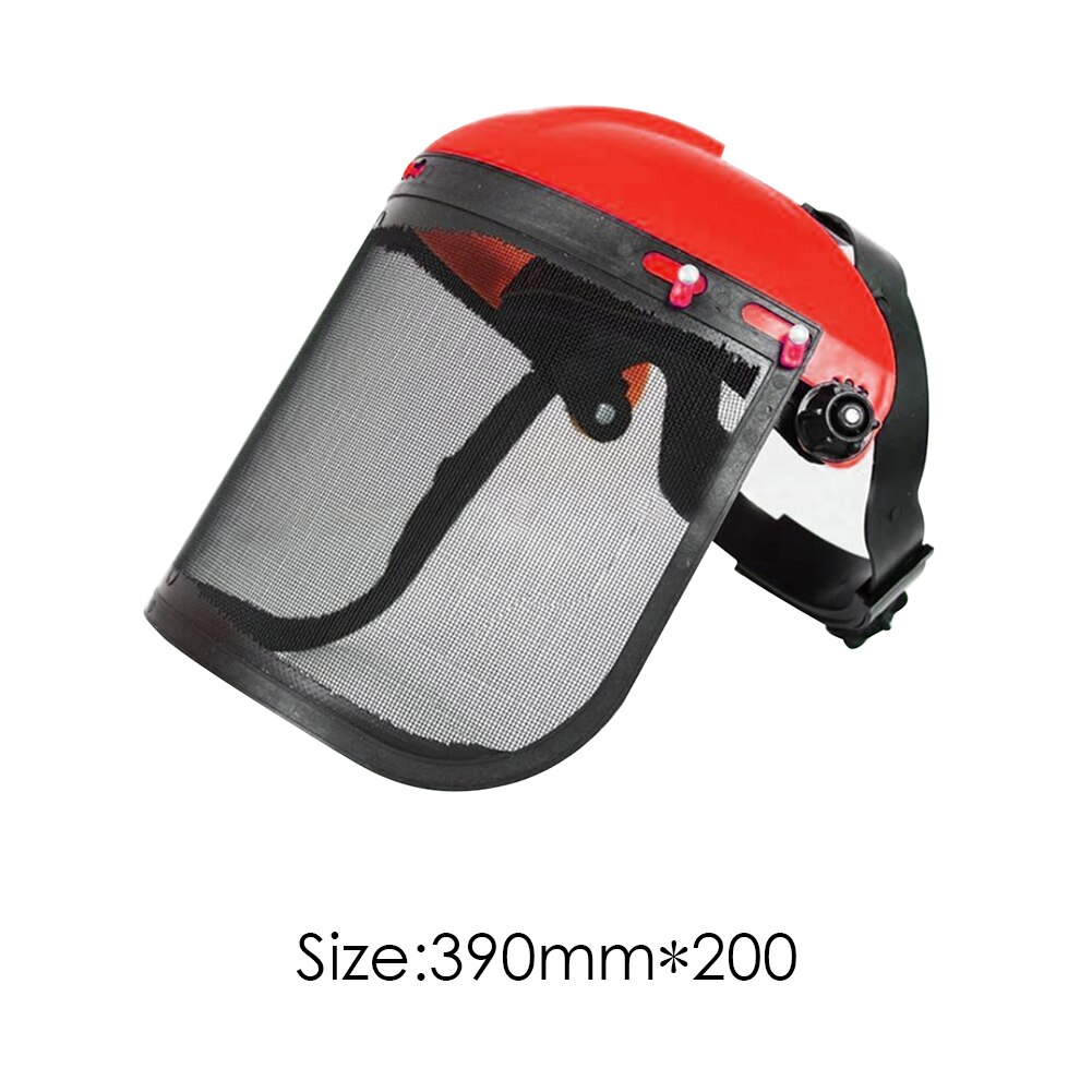 Electric Cutting Chainsaw Safety Helmet Lawnmower Trimmer Protective Mask Garden Helmet Protective Mask Forestry