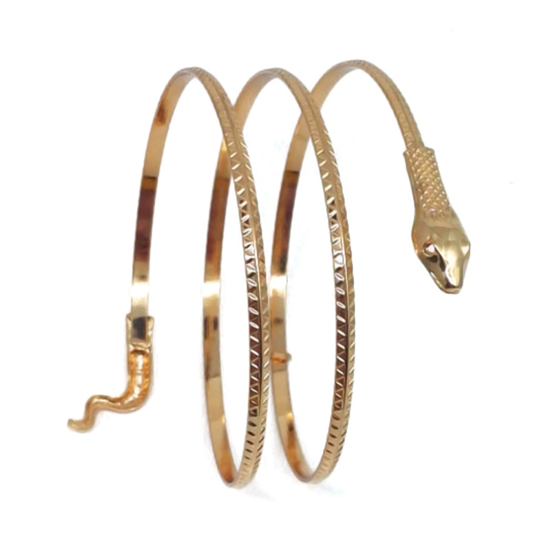 Snake Manchet Armbanden Open Verstelbare Bangle Voor Vrouwen Simple Gothic Pols Armbanden Sieraden Voor Vrouwen Meisjes