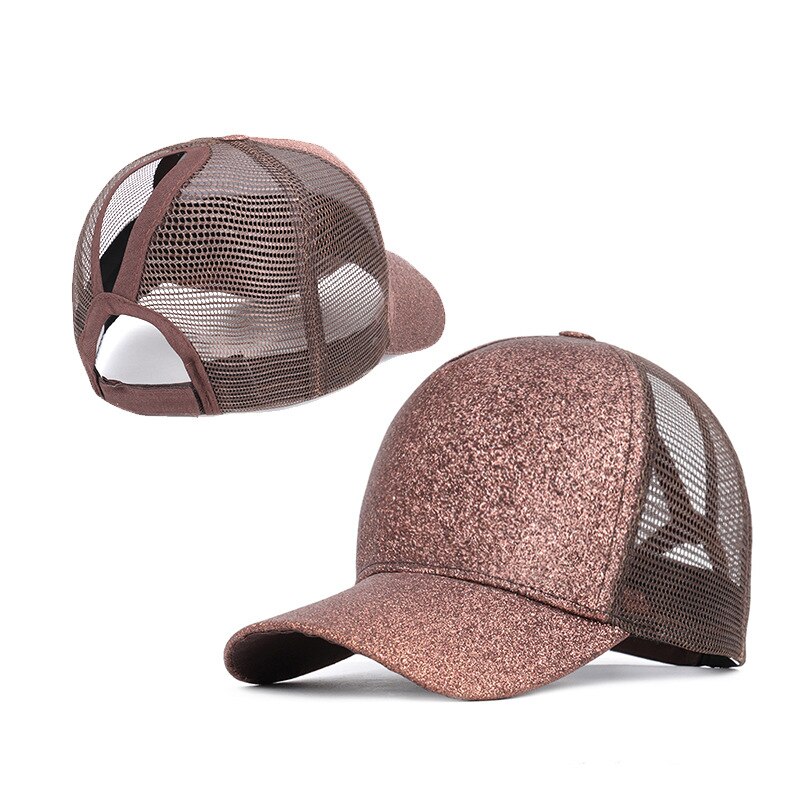 Vrai papa chapeau à l'été de camion de paillettes pour queue de cheval casquette de Baseball après l'ouverture prêle filet transfrontalier: see chart