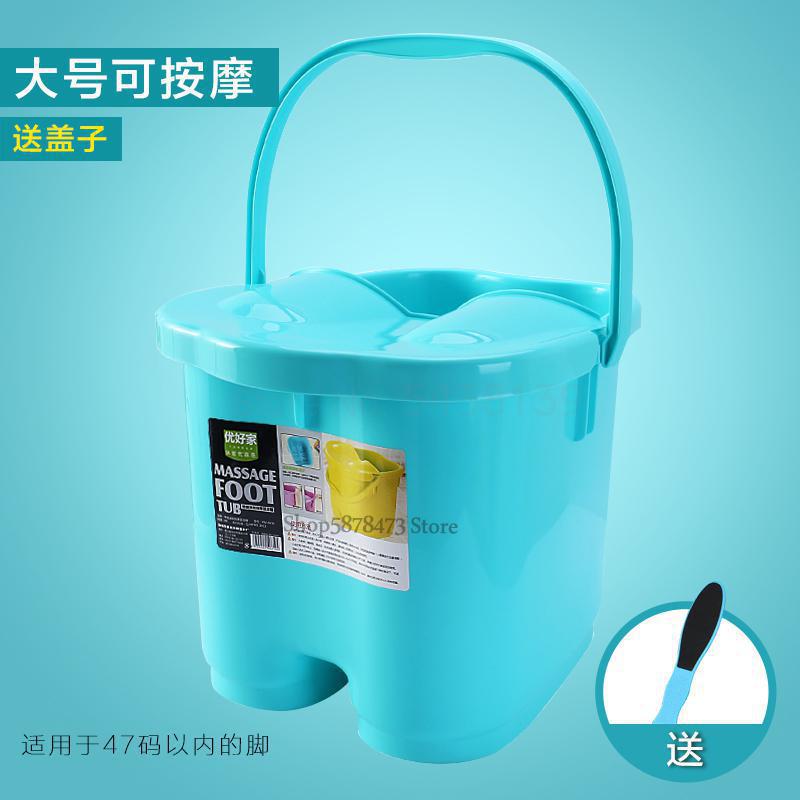 Domestic Foot Bath Tub With High Folding Foot Bath Tub Plastic Foot Bath Tub Massage Foot Bath Tub Insulation Foot Bath Tub: Old  farmer  6