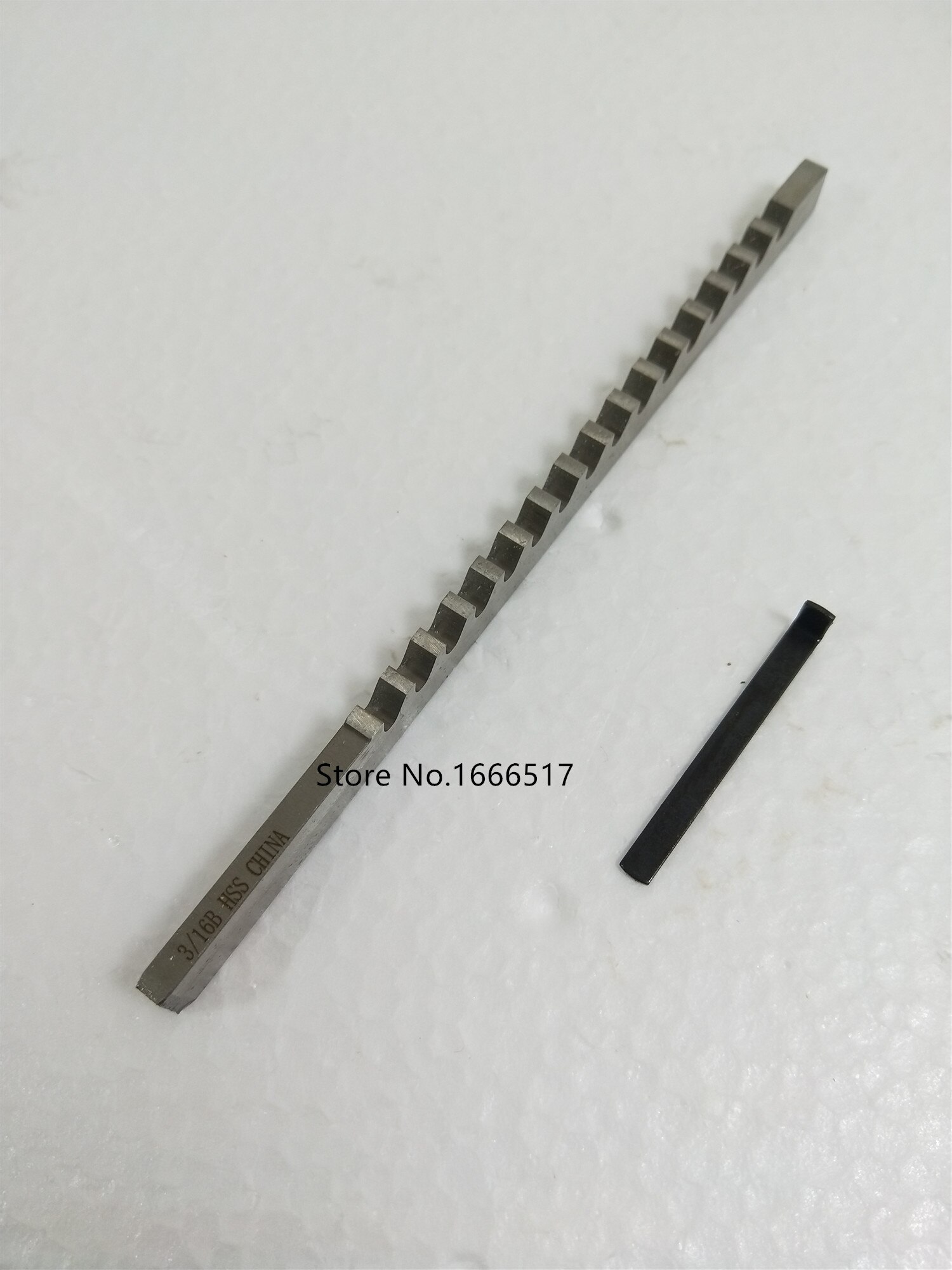 Outil de coupe HSS pour machine à brosser les métaux, acier à grande vitesse, 3/16 B