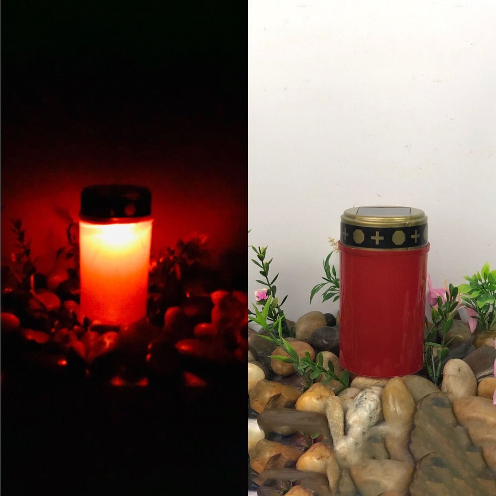 Solar- Friedhof LED Licht Hause Dekoration Eingerichtet Boden lampe PVC Hand gemacht Geometrie Amorphem silizium Solar- Tafel
