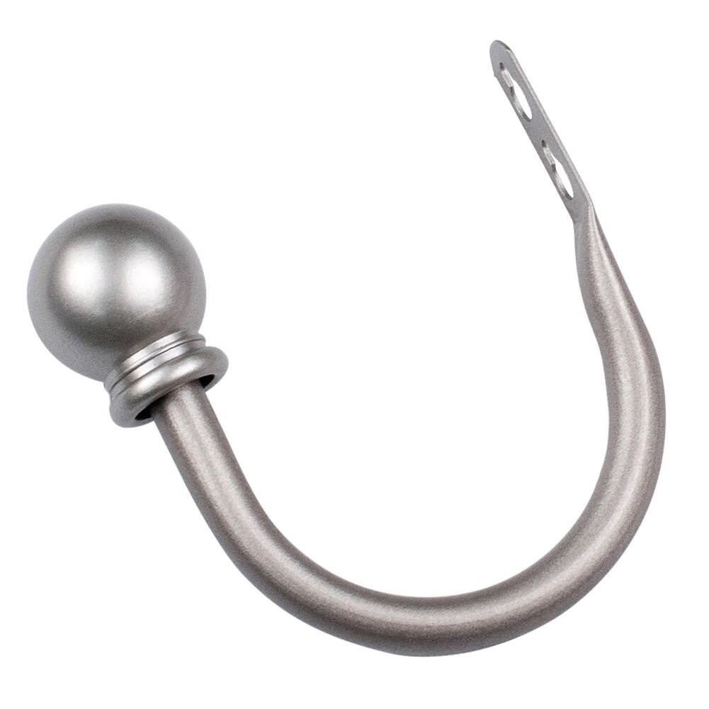 1 paar badkamerbeslag multifunctionele universele gordijnhaak u-vormig praktische jaloeziehouder eenvoudig te installeren thuis aan de muur gemonteerd