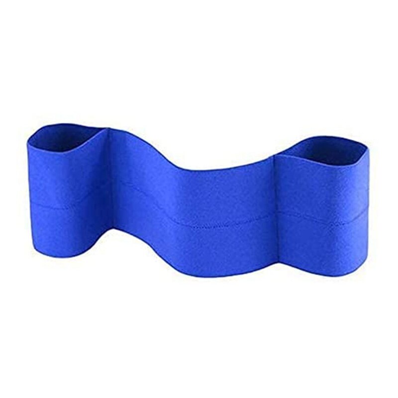 -Bench Press Band Power Weight Lifting Training Fitness Increase Strength Push Up Gym Workout: Blue