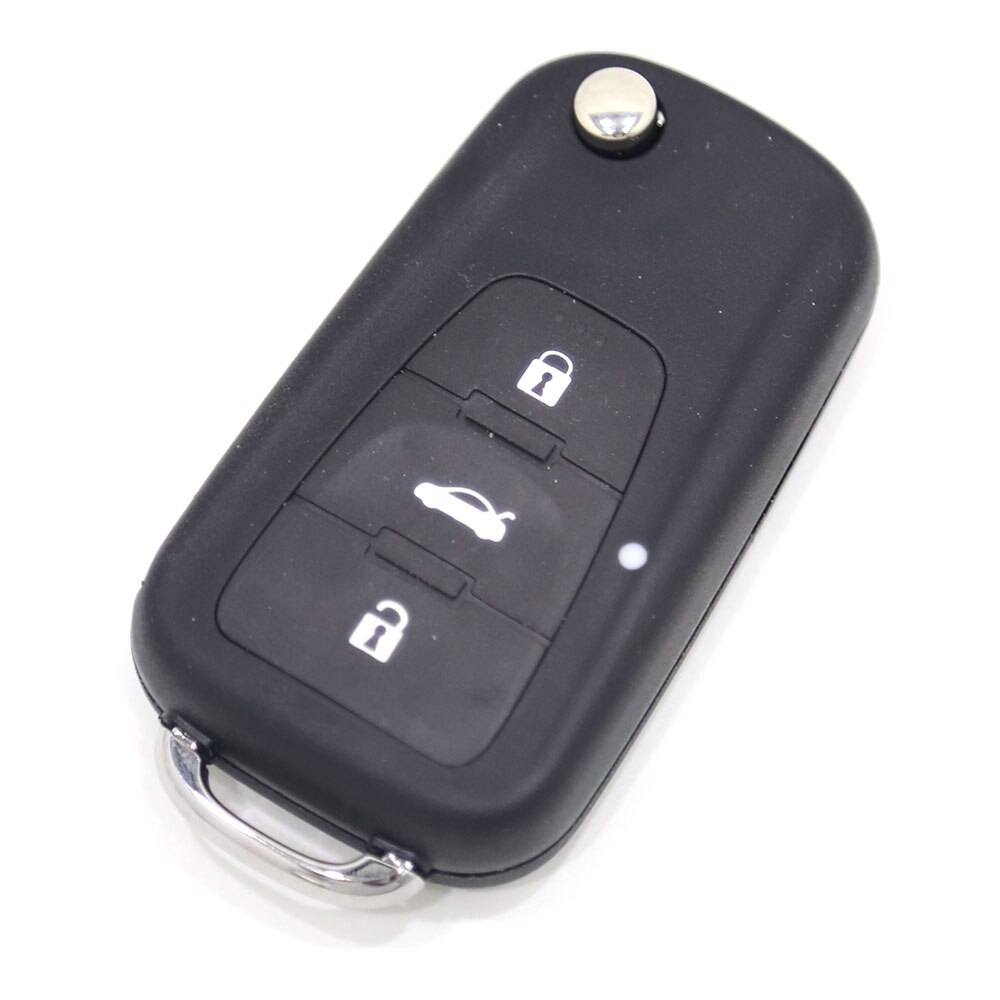 Ziguang 3 Knoppen Flip Afstandsbediening Sleutel Shell Auto Sleutel Case voor MG GS Blank Case Afstandsbediening Cover voor MG