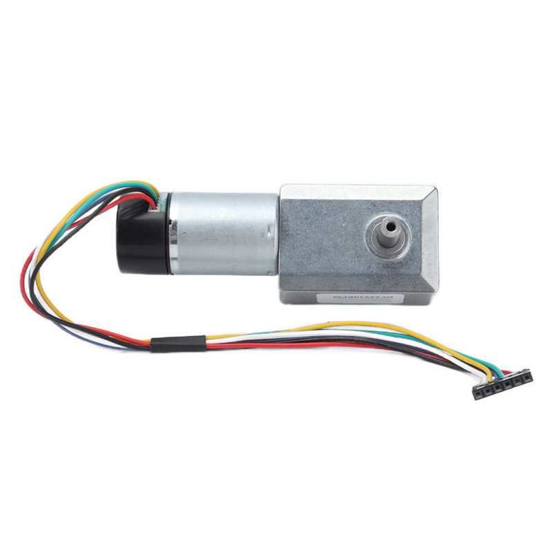 Gear Motor with Encoder DC Worm Gear Motor High Hardness for Office Equipment for Household Appliances for Beauty and Fitness