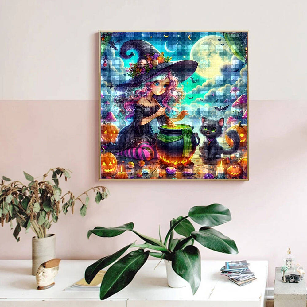 Huacan animal coruja pintura diamante quadrado completo broca redonda inverno neve cenário diamante mosaico decoração de casa