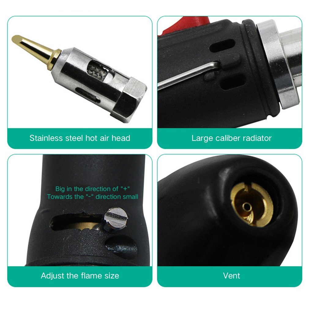 Cordless Welding Pen Soldering Iron Tool Soldering Iron Temperature Gas Blow Torch Butane Burner Portable Welding Machine