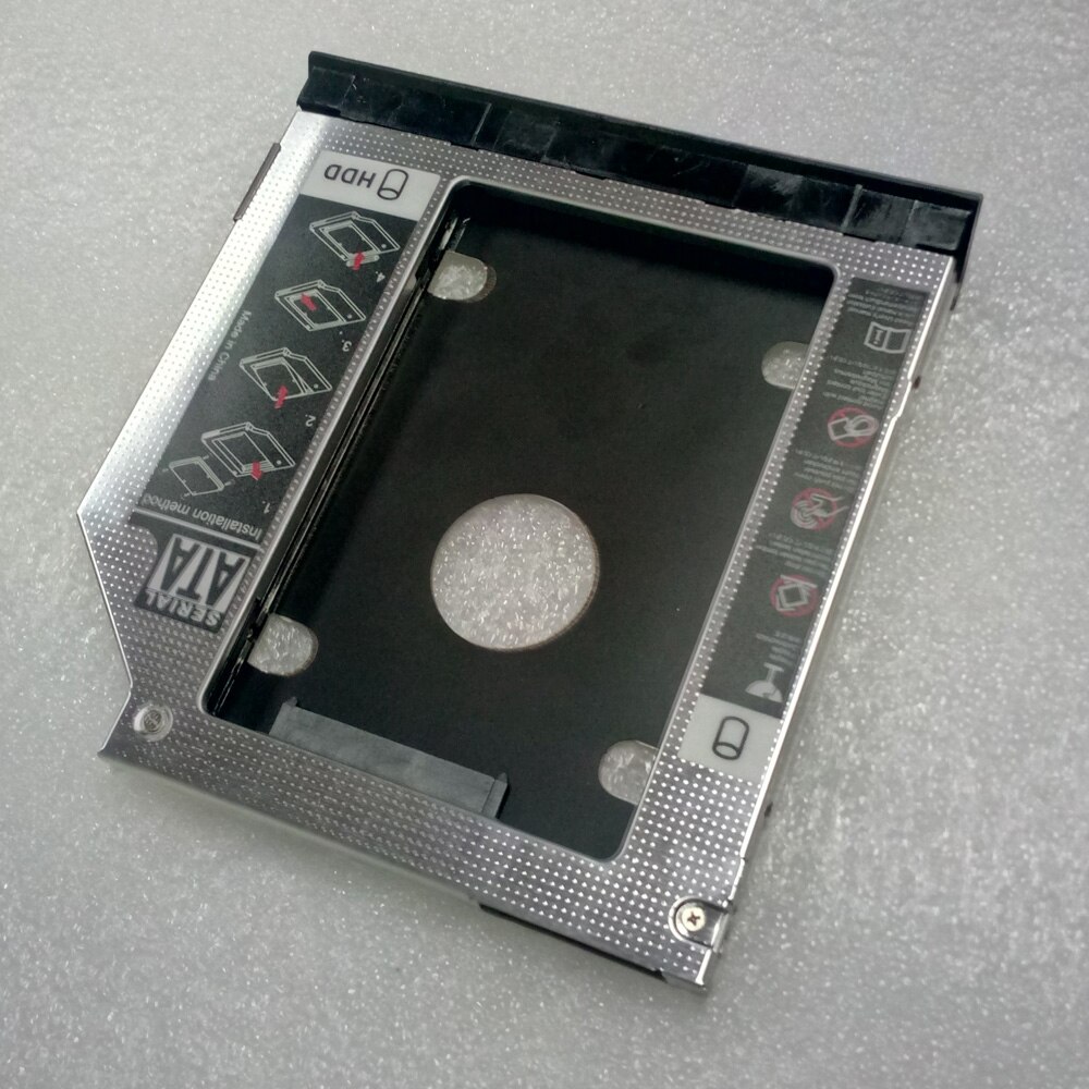 Serial ATA Hard Drive Bay Adapter Caddy w/ Faceplate For Latitude E6420 E6320 E6520 Series D P/N: 064DJG