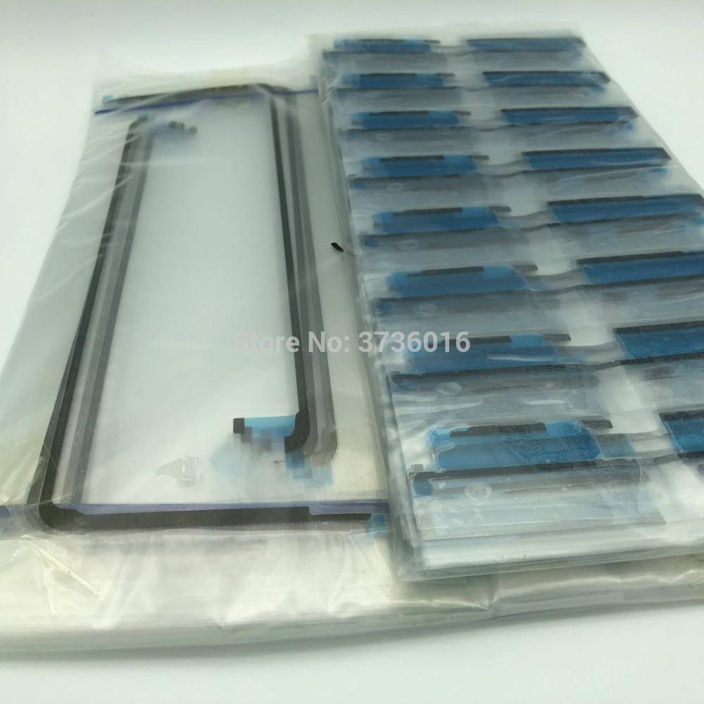 Best frame adhesive for ipad 6/air 2 frame to lcd adhesive top bottom middle lcd adhesive for ipad 6 lcd repair use