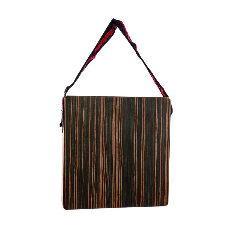 Wood Traveling Cajon Box Drum Stringed Persussion Instrument with Shoulder Strap