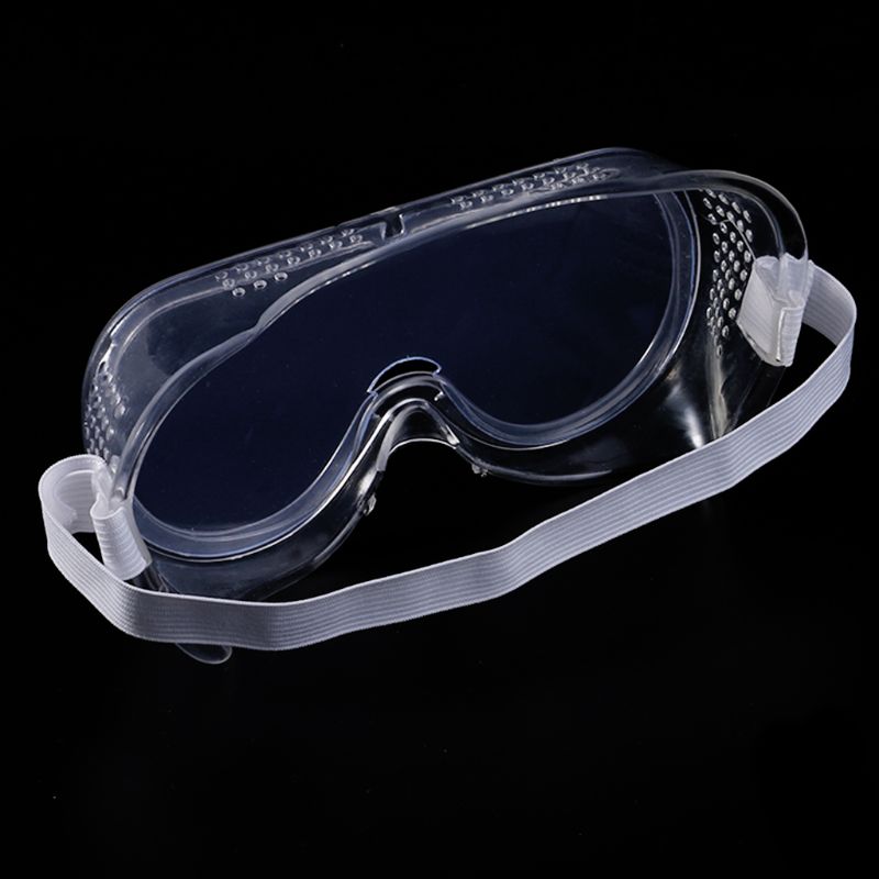 Lunettes de sécurité aérées, Protection des yeux, Anti-brouillard, Anti-poussière, transparent pour le travail en laboratoire industriel