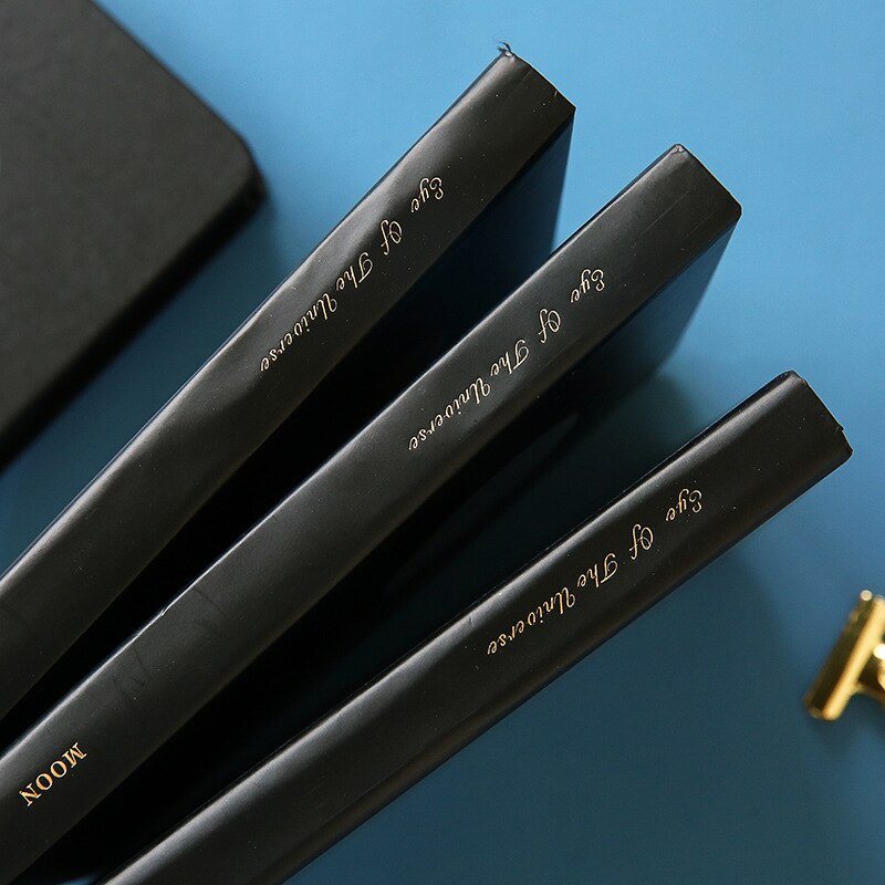 Planeet Planeet Aarde Graffiti Zwarte Kaart Boek Eenvoudige Hardcover Zwart Binnenpagina Notebook Dagboek Koreaanse Handbook Art Supplies