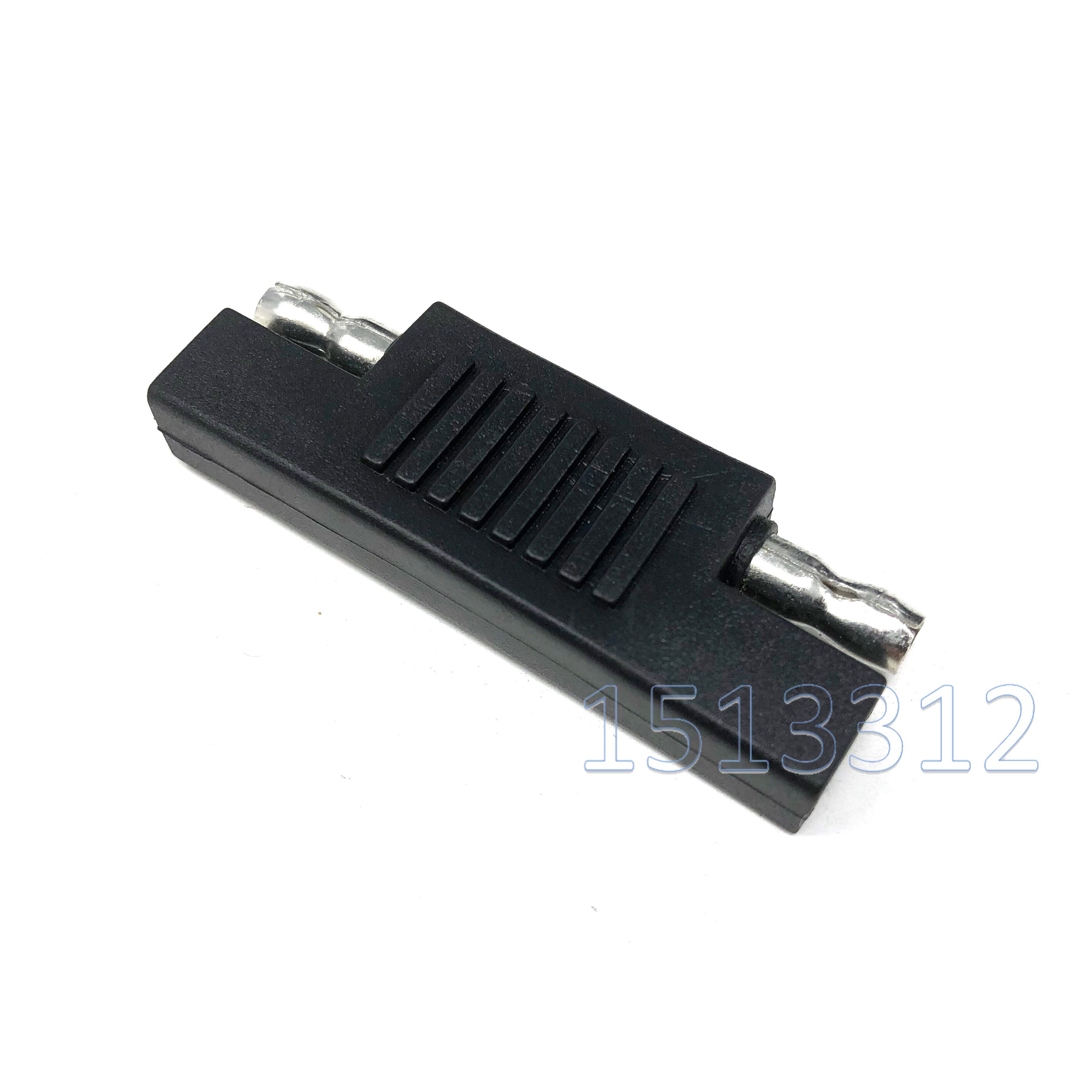 2PCS Solar SAE Polarity Reverse Adapter Connectors For Quick Disconnect Extension Cable Solar Panel Battery Power Maintainer