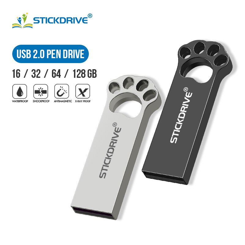 usb 2.0 pen drive 4gb 8gb 16gb-sticks stick 32 gb usb memory stick 64gb 128gb metall usb-stick