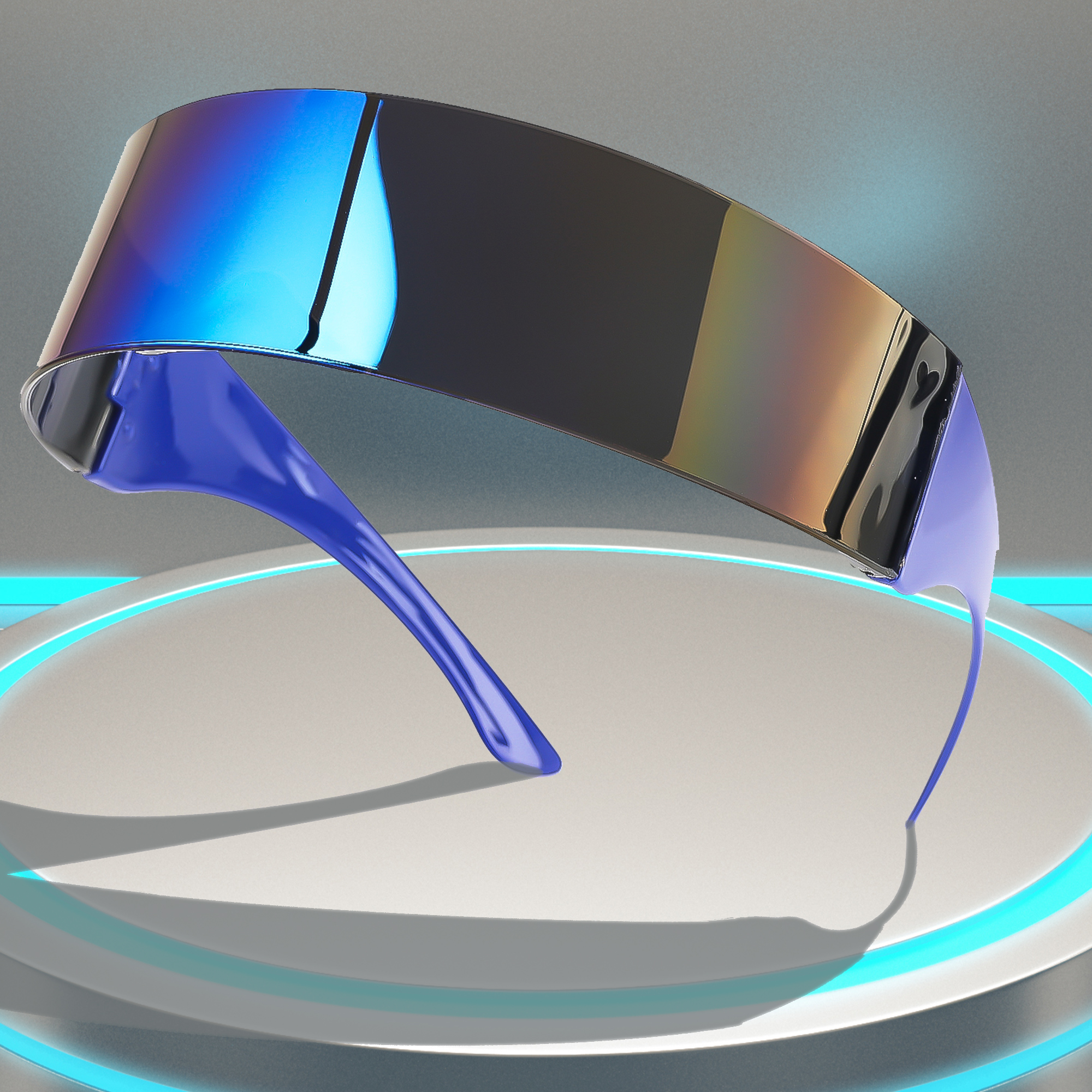 Y2K Sunglasses Future Technology Glasses