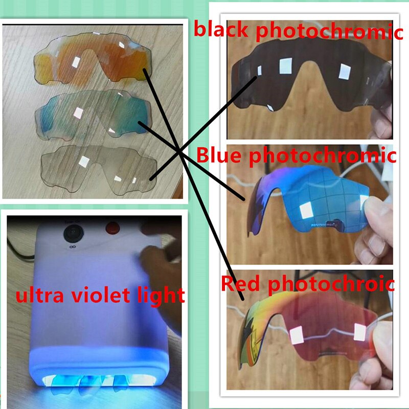 NRC gafas de ciclismo hombres mujer deportes al aire libre gafas ciclismo bicicleta de montaña gafas de bicicleta de carretera de photochromism