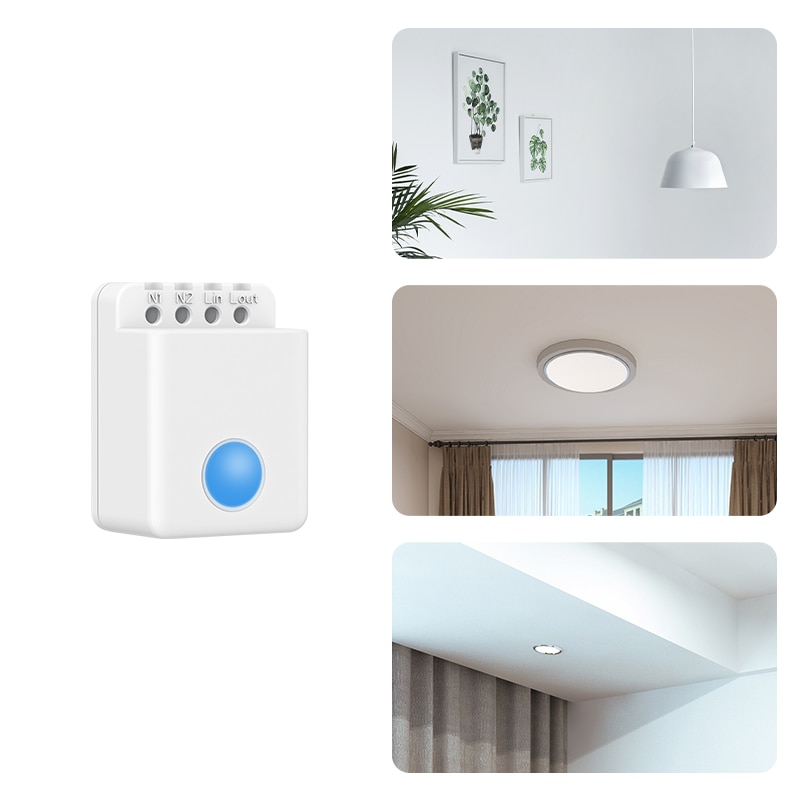 1/2/3/4/5/6/8/10-Pack Broadlink Bestcon MCB1 Wifi Schakelaar smart Afstandsbediening Lichtschakelaar Werkt Met Google Thuis En Alexa