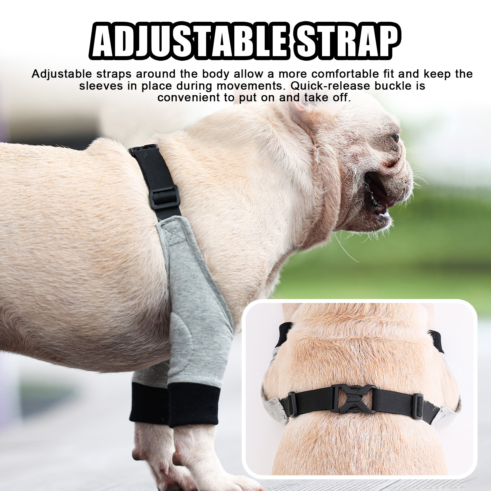 Hond Elleboog Protector Front Been Mouwen Zachte Ademend Pijnbestrijding Schouder Ondersteuning Elleboog Mouwen Pads Voor Canine Verstelbare Brace