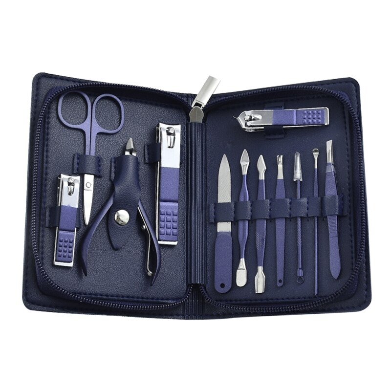 Nail Care Kit Manicure Grooming Set Nail Clipper Manicure Set Stainless Steel Nail Cutter Tool with 2022