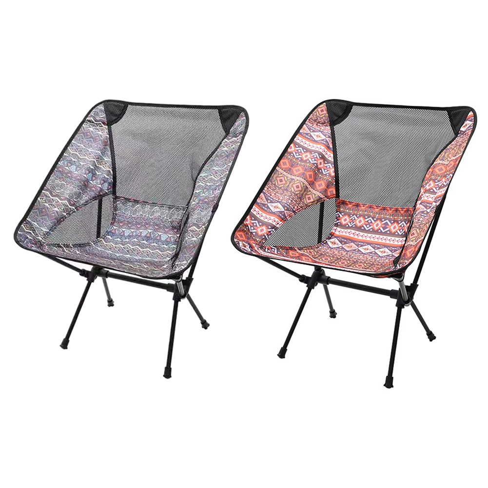Outdoor Camping Ultralight Chair Aluminum Alloy Portable Folding Camping Seat for Fishing Picnic BBQ Beach Chair