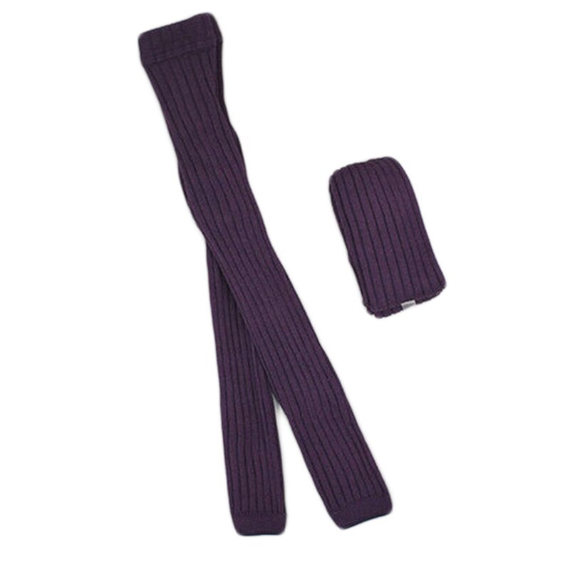 Emmababy Unisex Kids Leggings Solid Color Comfortable Wild Cotton Slim Boy Girl Long Leggings 6 Color Available: Purple / S