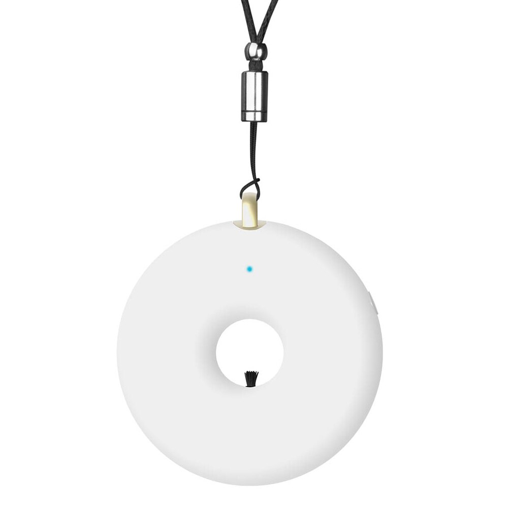 Negativ-ionen-luftreiniger Auto USB Ionisator Luft Frischer Reiniger Persönliche Ionisator Halskette Negative Ionen Ozon Für Erwachsene Kinder: white