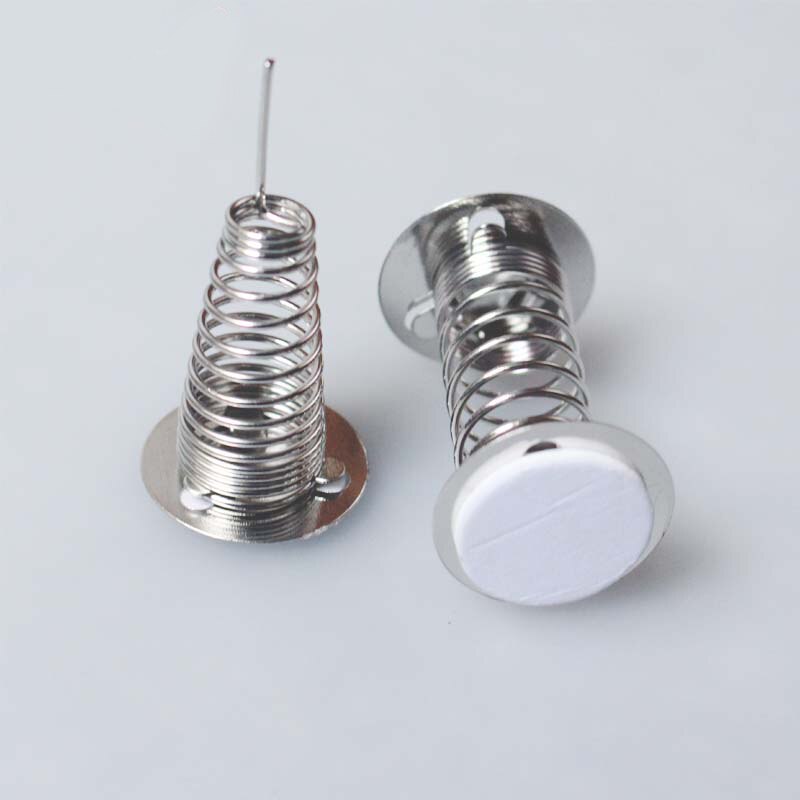 Stainless steel spring base bottom with adhesive light clay model accessories tip head and flat head two styles