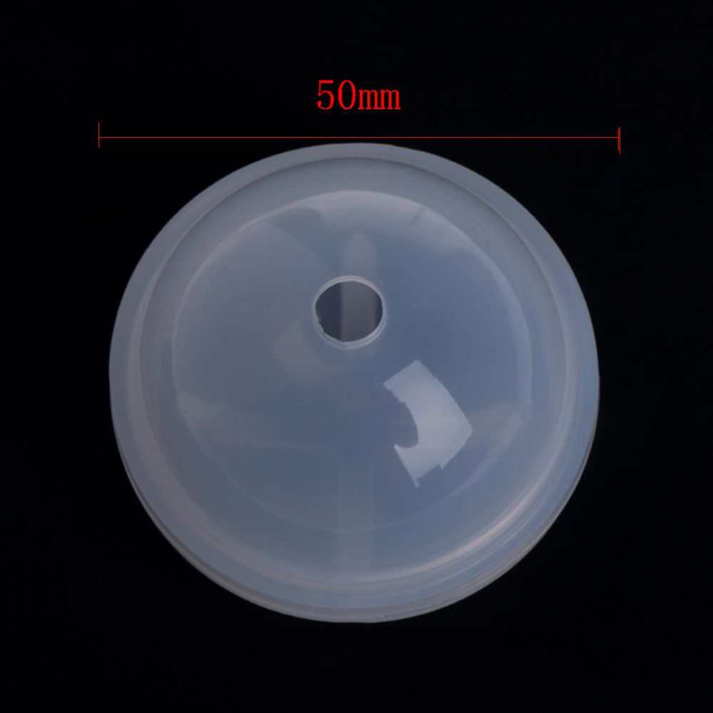 Moule en silicone pour boule de sphère bricolage, artisanat en résine, décoration de moule exécutif, 5 Tan, 20mm, 30mm, 40mm, 50mm, 60mm: vert militaire