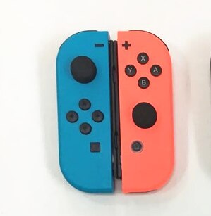 Mando de juegos JoyCon izquierdo, derecho, Morado, rojo, azul, azul, verde, renovado Original para consola de interruptores Nintendo, Mando de consola Joypad