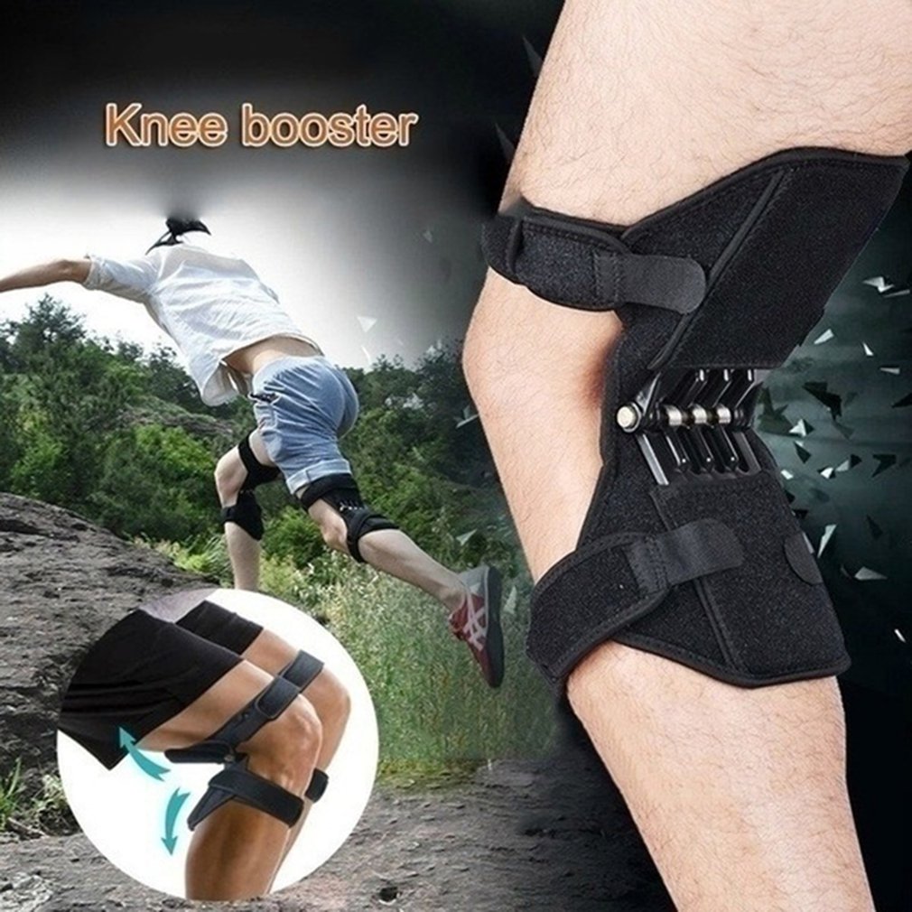 Verstelbare Riem Elastische Sport Brace Black Neopreen Knie Brace Apparatuur Knie Brace Knie Ondersteuning
