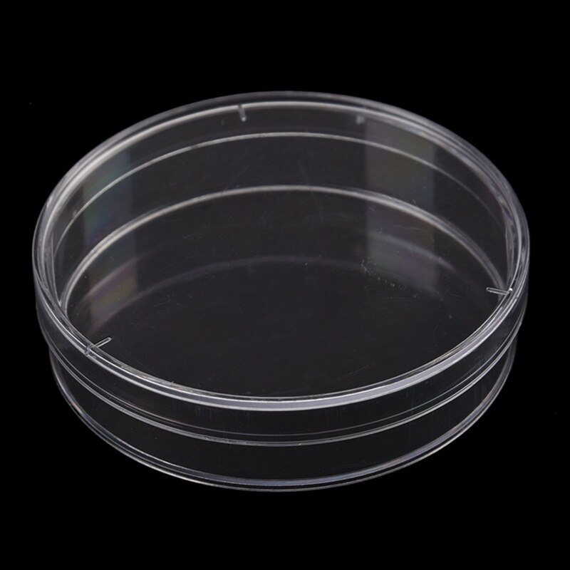 10 stk sterile petriskåle m / låg til laboratorieplade bakteriel gær 55mm x 15mm