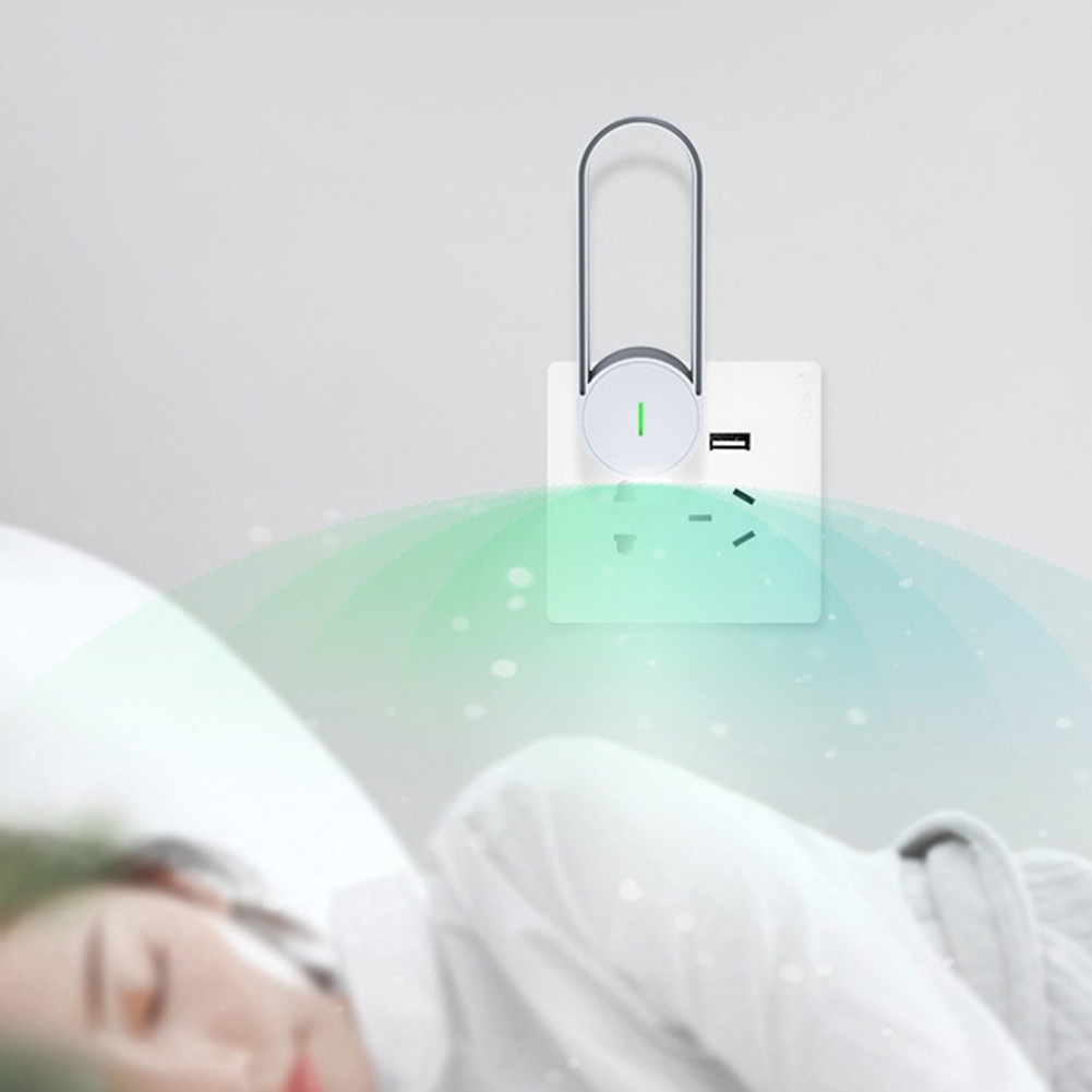 USB Rechargeable Air Ionizers Air Purifier Car Air Purifier Ionizer Remove Dust Smoke Odor for Bedroom Office Kitchen