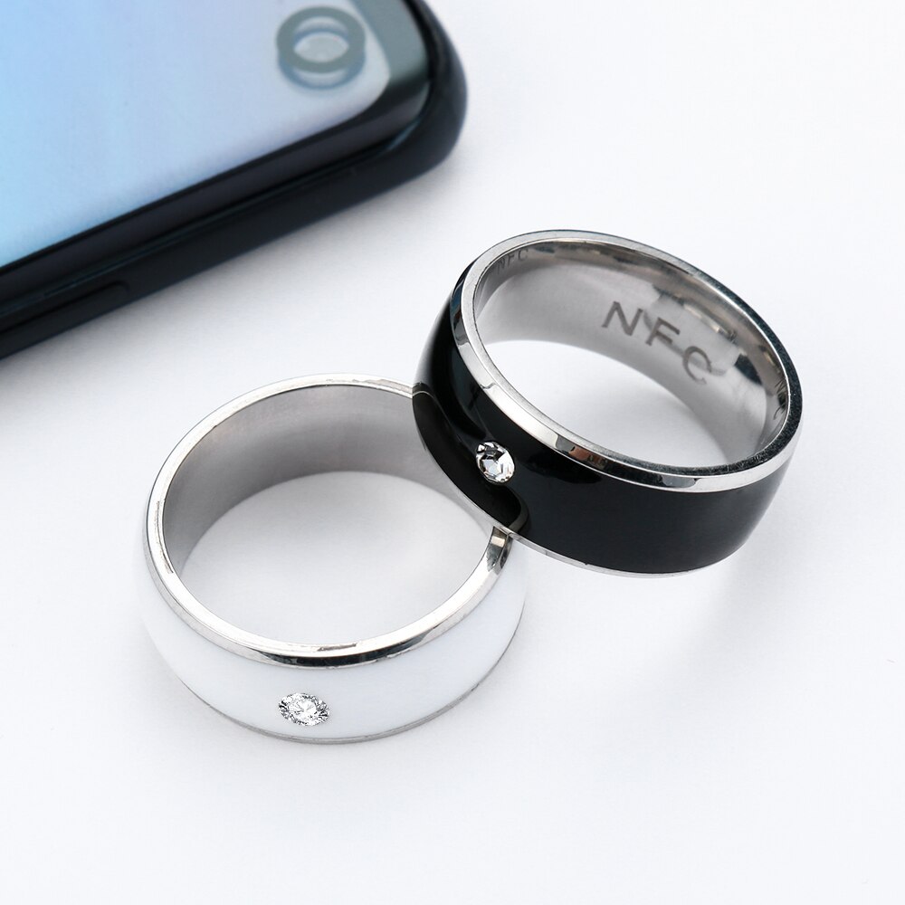 NFC multifonctionnel anneau de doigt Intelligent portable connecter équipement de téléphone Android étanche technologie intelligente anneau bijoux