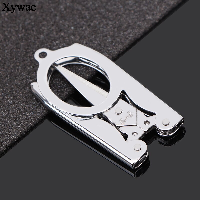 Folding Scissors Pocket Travel Small Crafts Sharp Blade Emergency Mini Foldable Mini Embroidery Scissor Thread Tailor Scissors