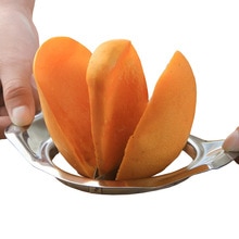 XUNZHE groente-en snijgereedschap Mango rvs fruit separator met mango Nuclearizer mes Keuken gereedschap