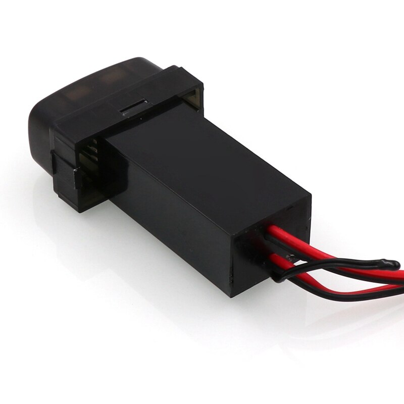 Car Digital Voltmeter Temperature Gauge 2 in 1 Voltage Temp LED Display Meter for Mitsubishi