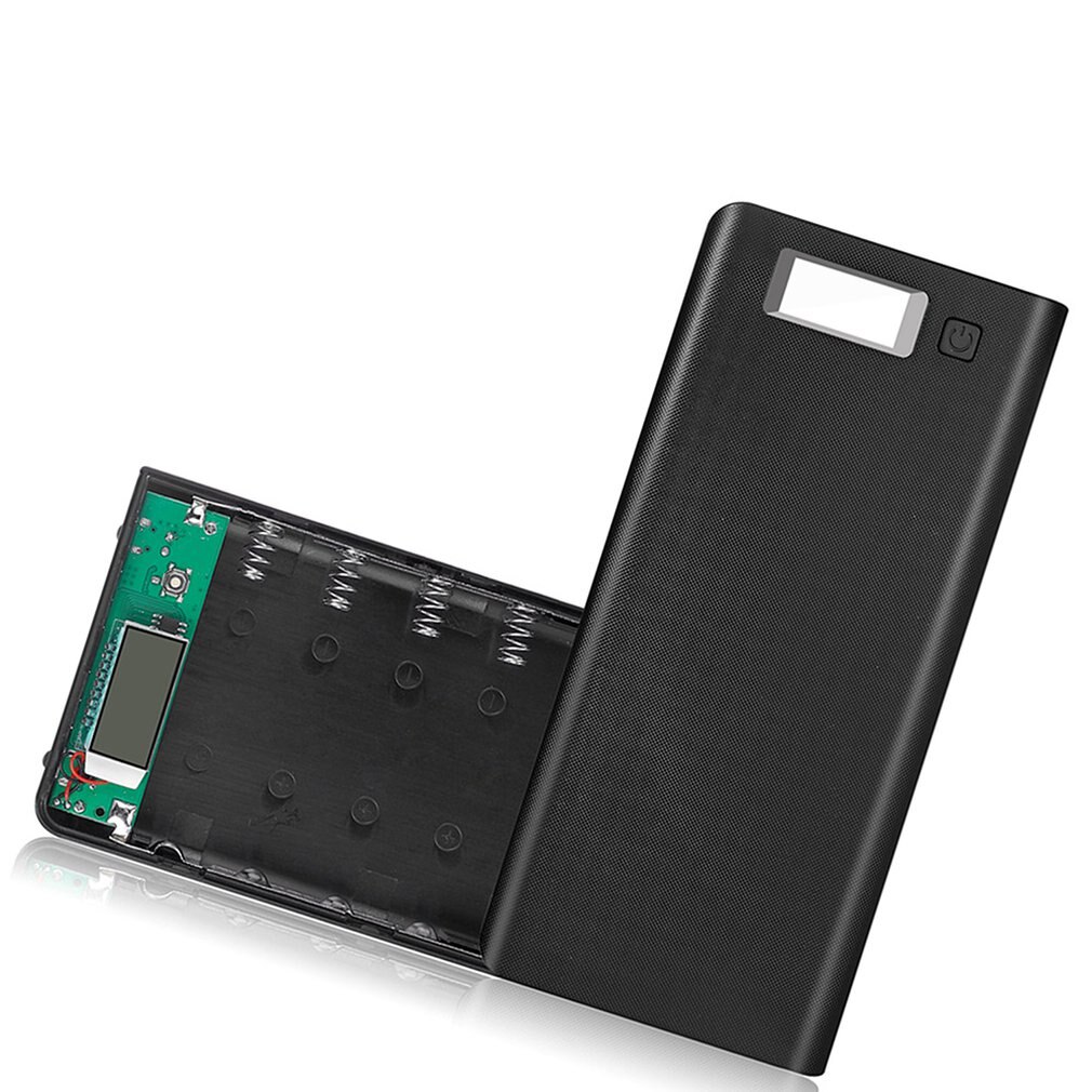 8*18650 batterie Tragbare Power Bank Fall Kit Digital Display Schweißen-Freies 8*18650 Mobile Power Box kit Tragbare Batterie Shell