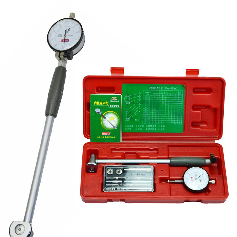6-10 10-18 18-35 35-50 50-160mm Dial bore gauge indicator Cylinder Inner Diameter Gauge Dial Bore Inside Diameter Gage