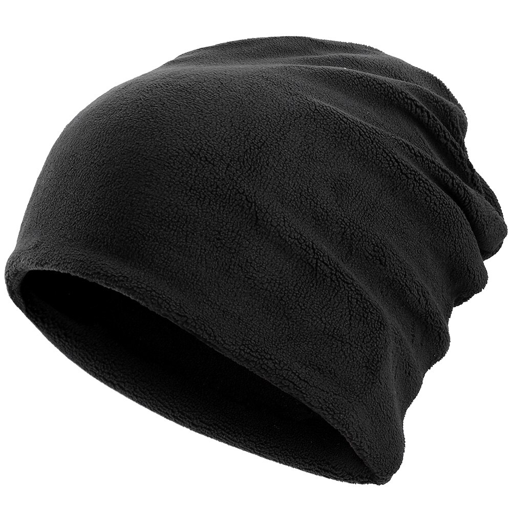 Damski kucyk dziura kapelusz moda zimowy polarny czapki termiczne zimna pogoda wełniana czapka rozciągać elastyczne czapki Snowboard zwykły mężczyźni: 01