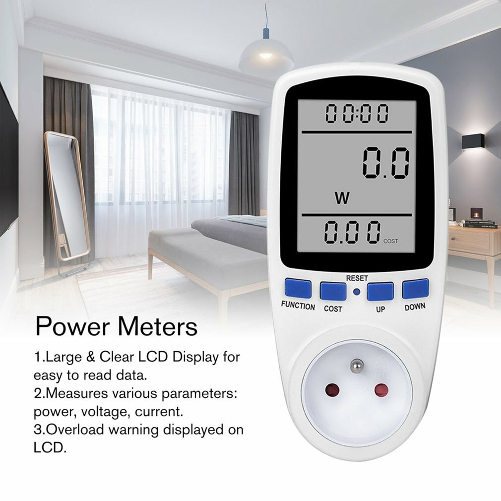 Pm001 Smart Power Metering Socket Portable Billing Socket Smart Metering Device Smart Metering Socket