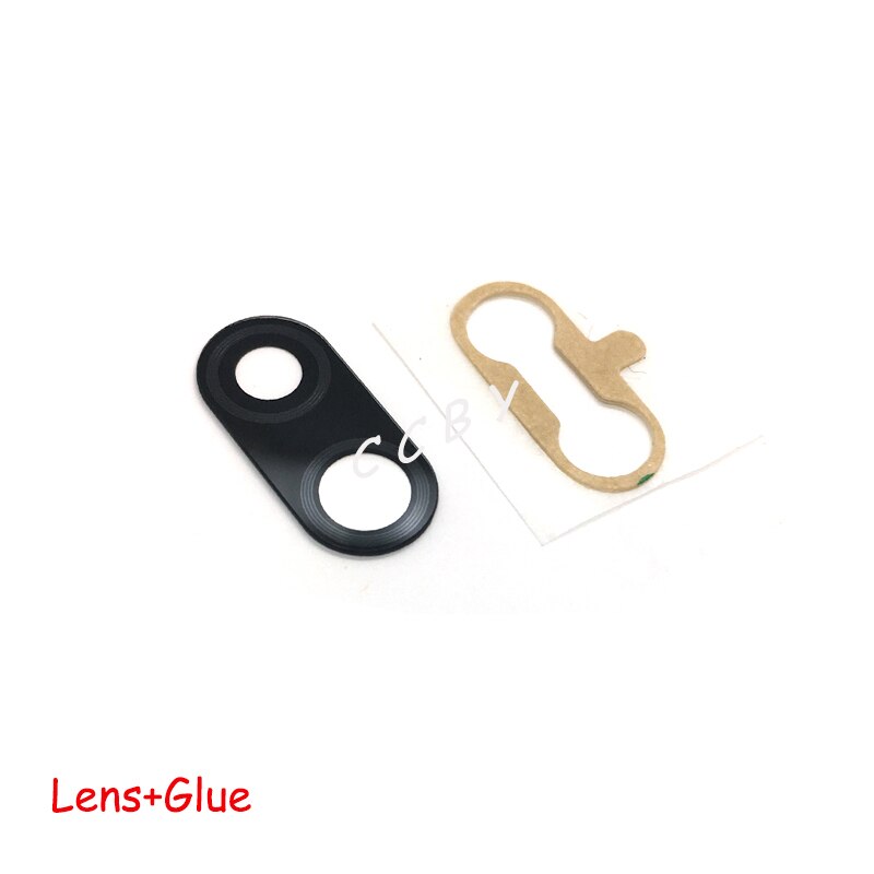 50 lentes de cristal para cámara trasera para Samsung Galaxy A10S A107 A20S A207 A30S A307 A50S A507 A01 A11 con pegatina adhesiva