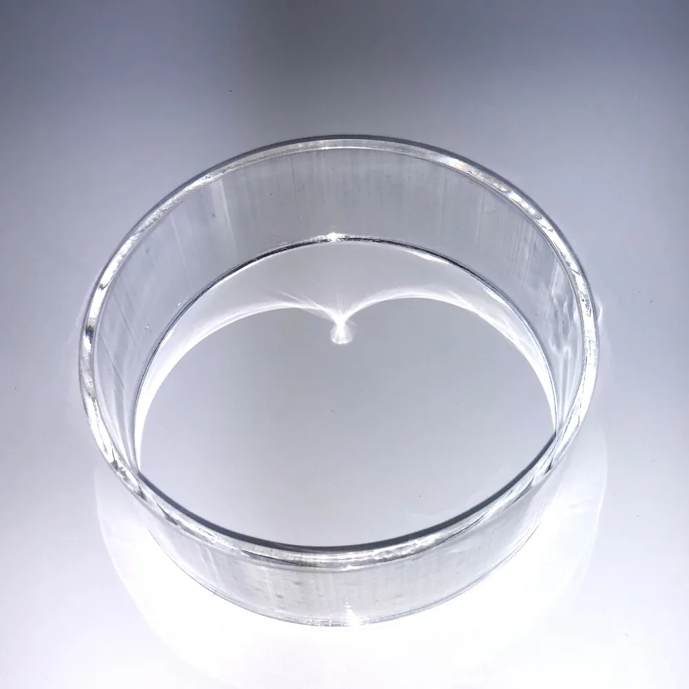1 Stück transparenter Acryl-Kugelständer, Anzeige-Halfter, Gestell-Stützbasis, passend für 1 # 2 # FußBall Kristall Mousse Ball Tennis