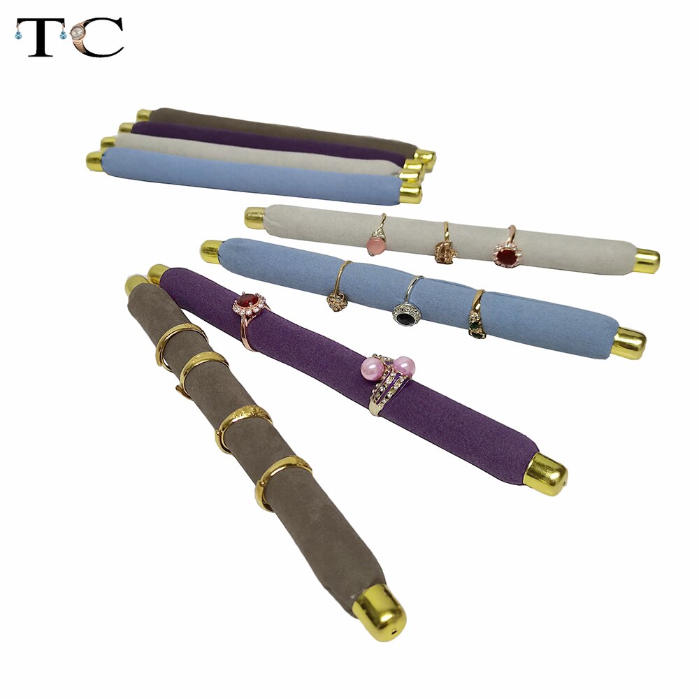 Spons Ring Bar Sieraden Display Standaard Ring Houder Jewerly Organisator Voor Sieraden Organizador De Joyas