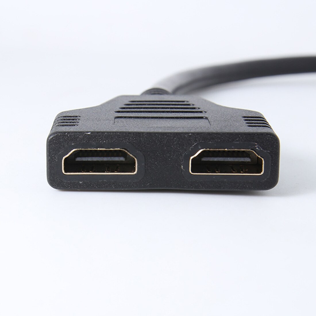Hdmi-splitterkabel 1 mannelijke dubbele adapter in hd led lcd-tv-converter