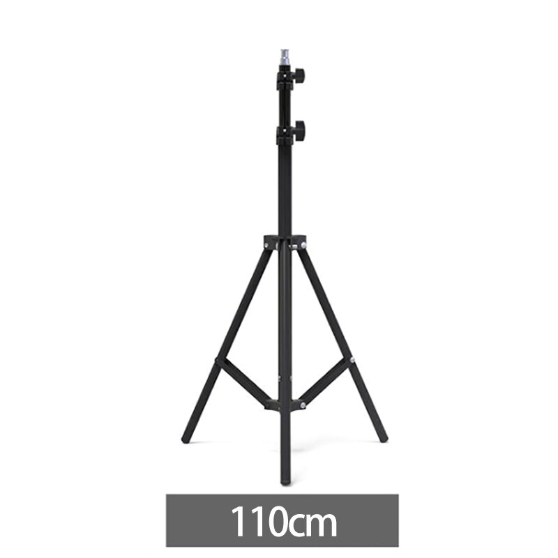 160cm tripé 1/4 cabeça de parafuso fotografia luz tripé para câmera do telefone refletor softbox flash luz guarda-chuva estúdio vídeo: 110cm