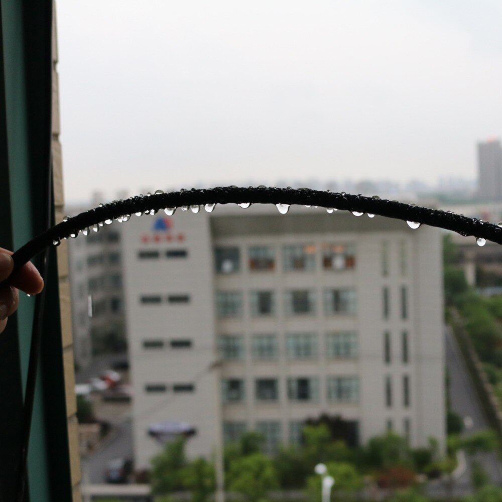 10M Soaker Hose Waterig Kit 4/9mm Porous Permeable Water Pipe Garden Agriculture Farm Orchard Drip Irrigation Leaking Tubing