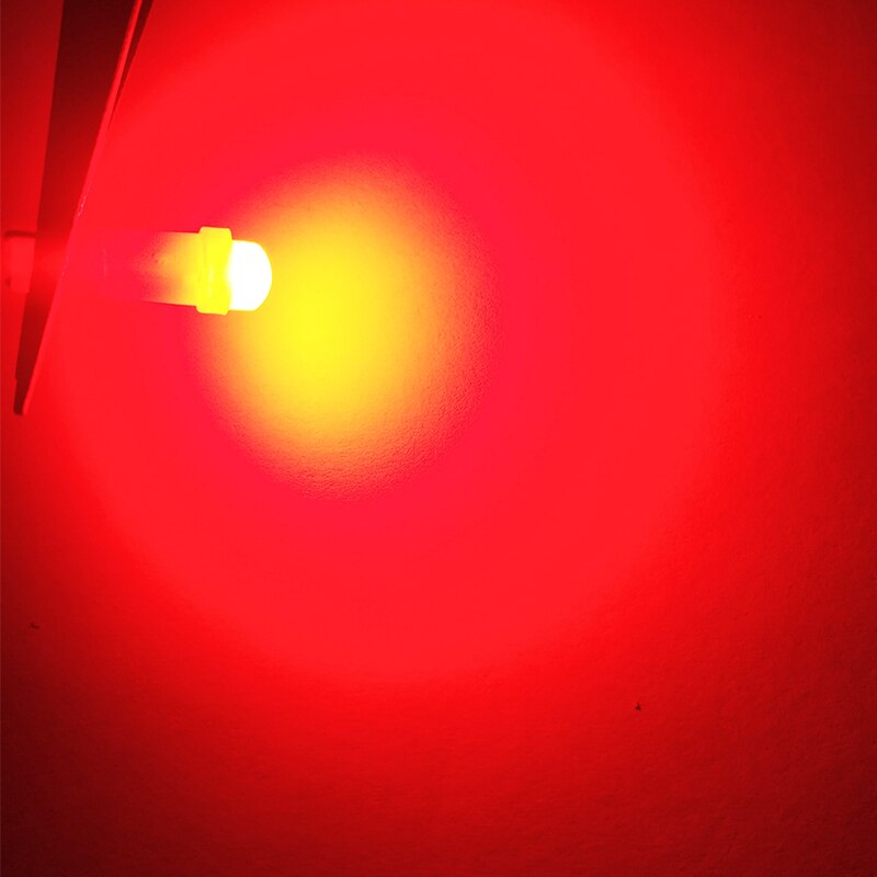 Luces LED T5 para Interior de coche, Bombilla de 4014 LED superbrillante para panel de instrumentos, w1.2 W W3 W, 10 unidades: Red