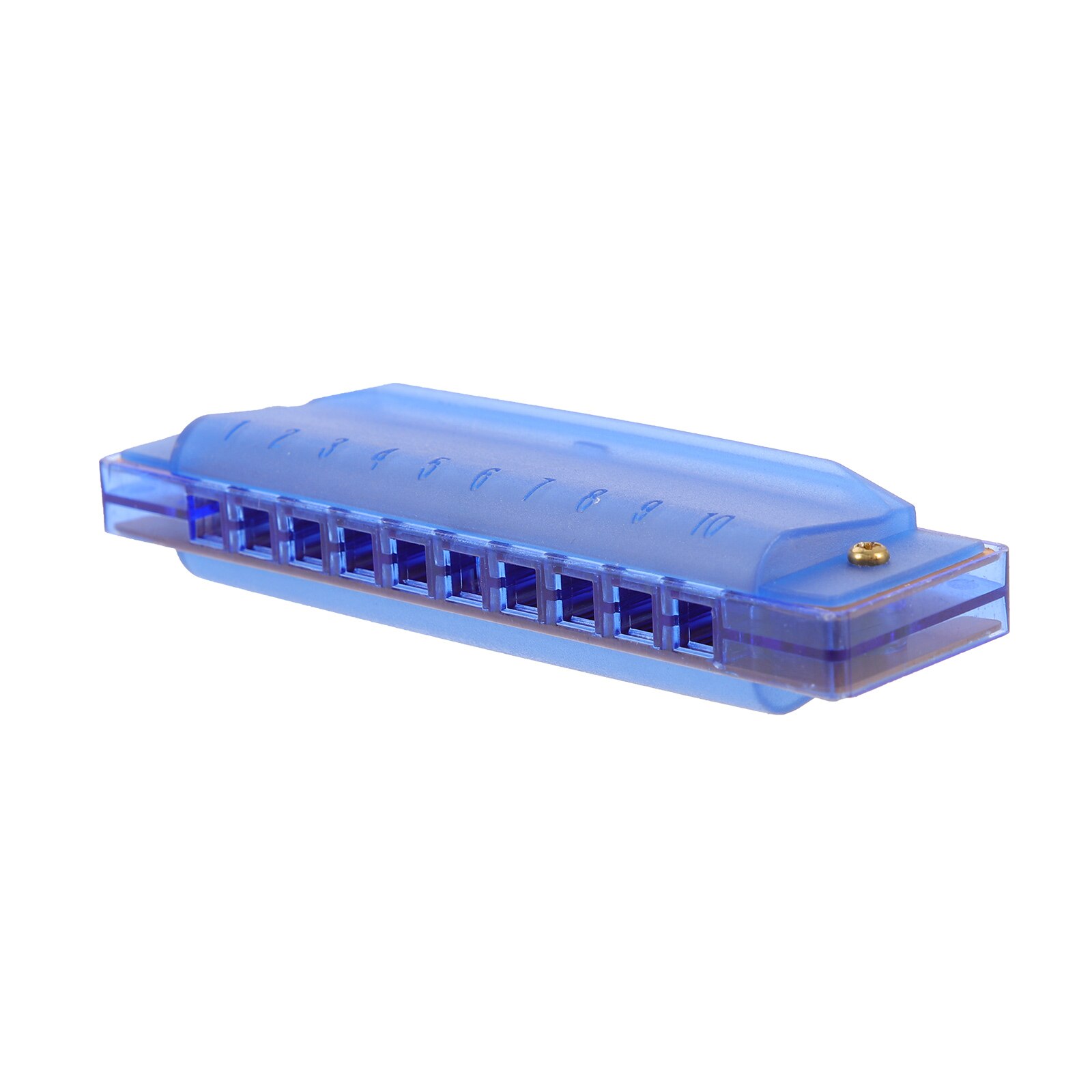 Ten Holes Kids Harmonica Plastic Mouth Adults Beginner Musical